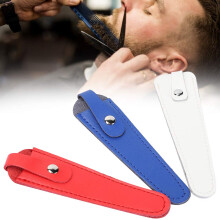 3 stk sakse taske Professionel b?rbar fris?r salon sakse taske PU l?der fris?r saks Skede fris?r saks hylster til salon barber