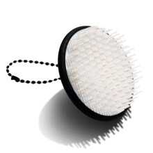 Jupiter Detangling Scalp Scrubber/ Exfoliator Brush - For Wet or Dry Hair - Removes Dandruff & Build-Up - Supports Circulation - Ergonomic Scalp Massa