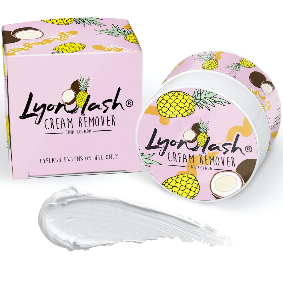 Lyon Lash Cream Pro Gentle Eyelash Extension Remover 15G 0.51Fl. Oz | Removes Lash Extension Glue Effectively| Low Irritation For Sensitive Skin | Ess