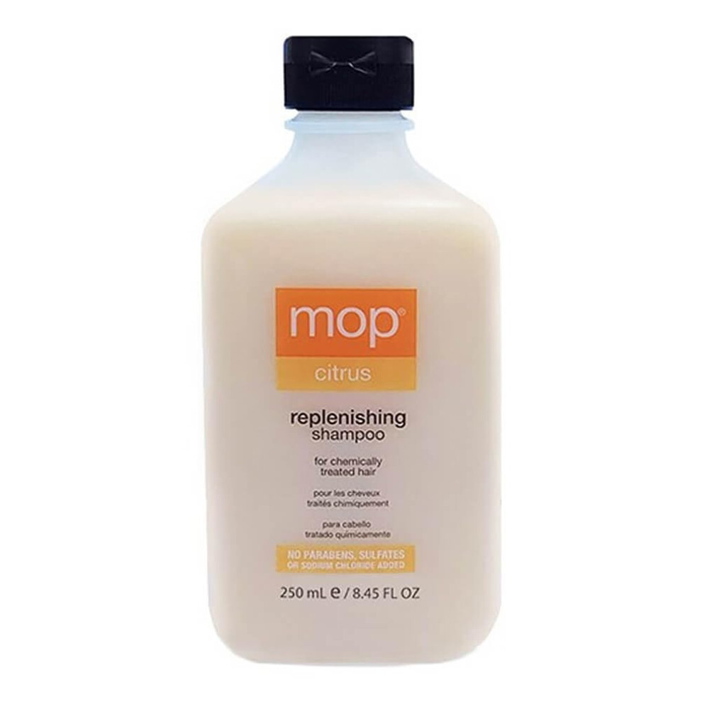 Mop - Replenishing Shampoo For Chemically Treated Hair - Citrus 8.45 Fl Oz