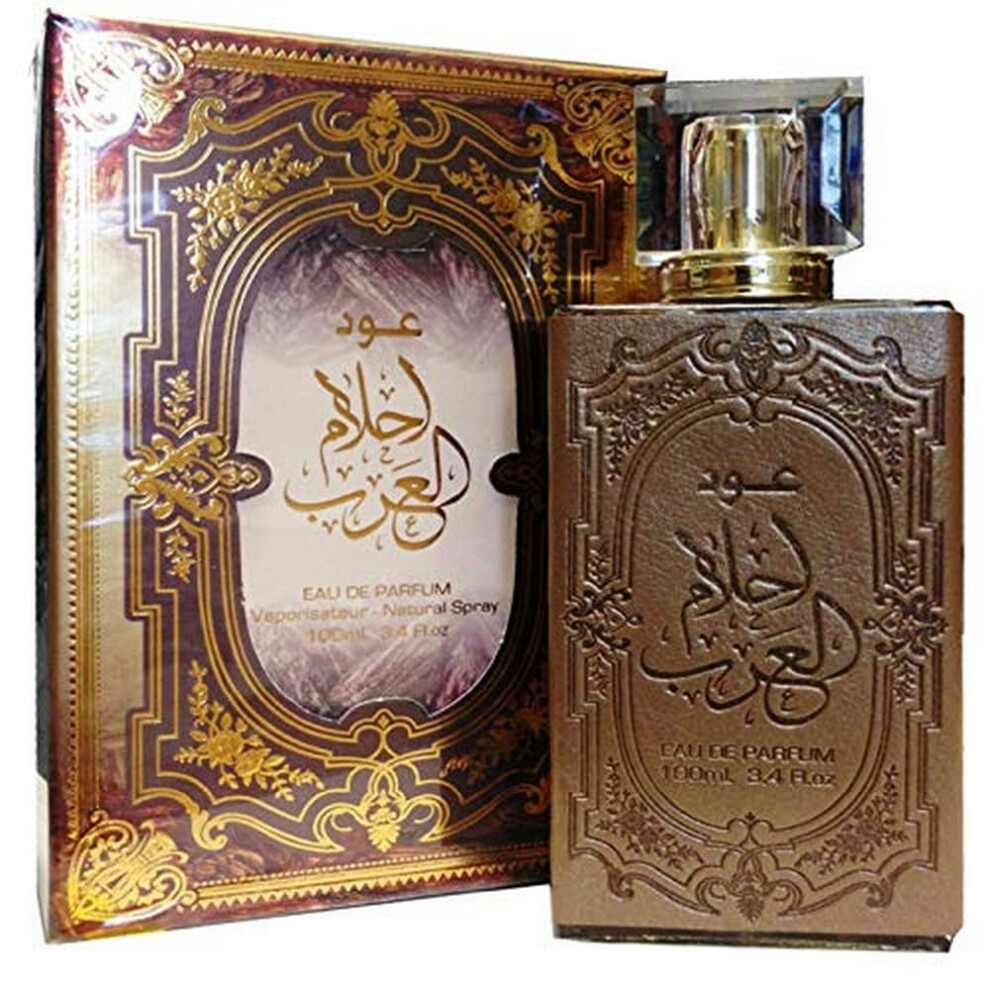 Ard Al Zaafaran Oud Ahlam Al Arab Eau De Parfum Spray For Men 3.4 Ounce