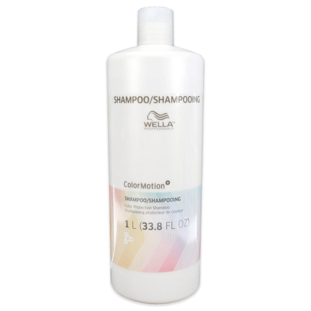 Le shampooing Wella Professionals ColorMotion+ Color Protection pour cheveux colorés préserve la douceur et la brillance tout en renforçant les c