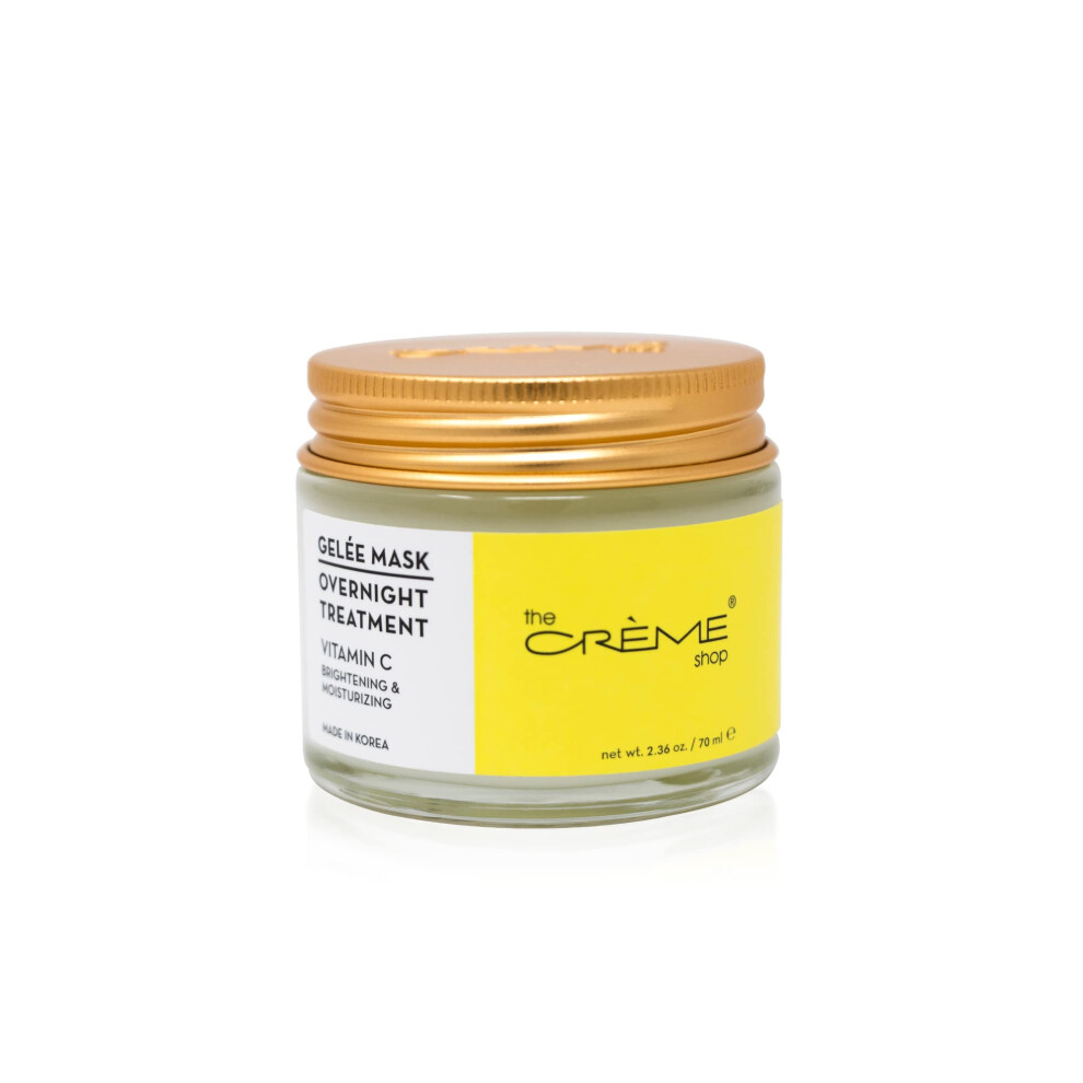 Masque visage de nuit à la vitamine C de The Crme Shop | Masque visage coréen | Masque de nuit | Masque soin anti-âge | Masque éclaircissant - 60