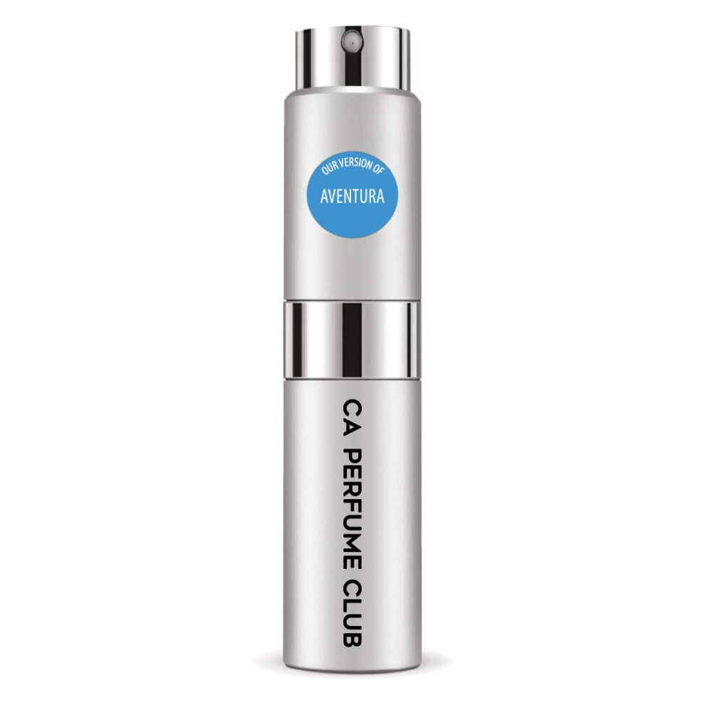 Ca Perfume Impression Of Aventura For Men Replica Version Fragrance Dupes Concentrated Long Lasting Eau De Parfum Spray Refillable Atomizer Bottle 0.2