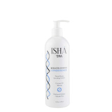 Isha -DNA -Keratin -Behandlungssystem Conditioner - Sulfat und Parabene frei - perfekt fr mit Keratin behandelte Haare - mit Kokosl infundiert