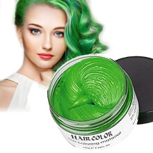 Temporary Hair Color Wax Green Hair Spray Natural Hair Wax Color Spray 4.23 Ounces Kids Women Temporary Hair Dye Wax Styling Clay Pomades for Chri
