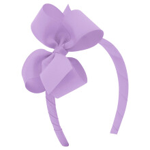 Les cheveux de cheveux classiques de cheveux classiques arc sur un bandeau envelopp lgant pour tous les types de cheveux orchides de lumire arc moyen