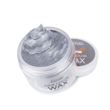 Magic Master Keratin Gray Hair Color Wax 3.4 Fl Oz Natural Washable Temporary Hair Color for Kids Girls Women & Men Dark Hair Party Cosplay Festi