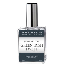 Collezione Genealogy Fragrance Club Ispirata al tweed verde irlandese 1,9 oz. Fragranza da uomo EDP. La nostra versione ? una fragranza classica