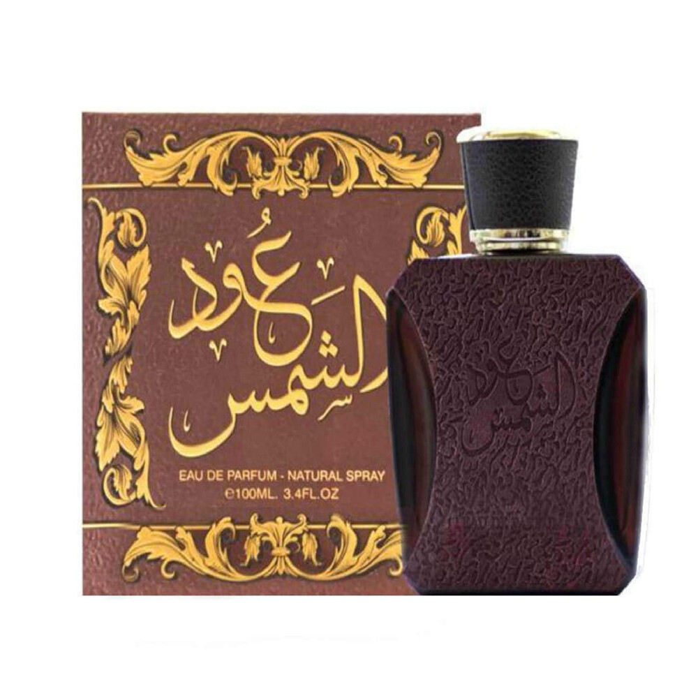 Ard Al Zaafaran . Oud Al Shams Eau De Parfum Spray For Unisex 3.4 Ounce