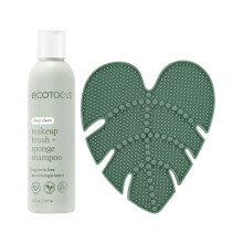 EcoTools Make-up-Pinsel-Reinigungspad + Deep Clean Shampoo Bundle, Pinselreiniger-Matte und Make-up-Pinselreiniger für Tiefenreinigungswerkzeuge, sau