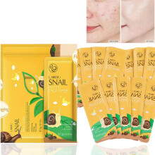 Miescher Snail Extract Ansiktsmask - Fuktgivande, Återfuktande, Ljusa, Lugna