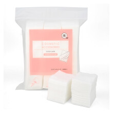 1000pcs ultra tynd makeup remover bomuld puder perfekt til ansigt læber øjne negle polsk makeup remover rensning og daglig hudpleje firkant