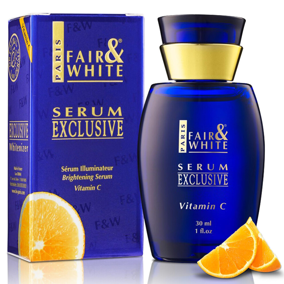 F&W Siero Di Vitamina C Esclusivo De Fair & White – 30 Ml / 1 Oncia Liquida – Siero Illuminante Per La Pelle-image