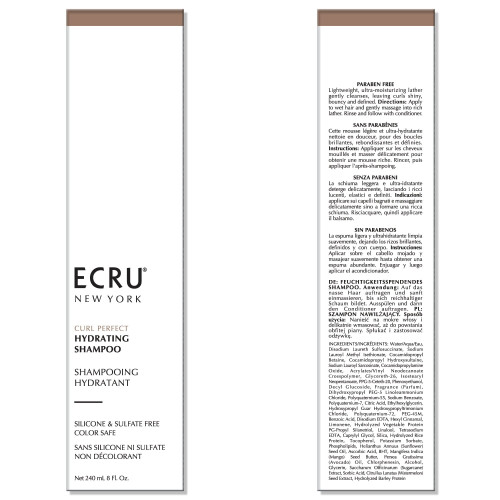 ECRU NEW YORK Curl Perfect Hydrating Shampoo 24oz 1