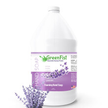 GreenFist Foaming Hand Soap Refills Lavender Scent Jug Foam Refill Made in USA 128 ounce (1 Gallon)
