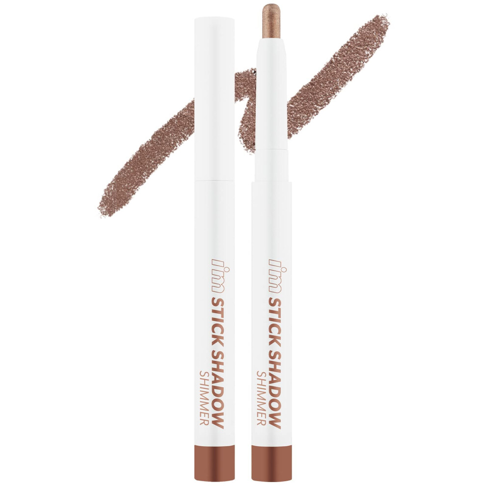 Jeg Er Meme I'm Meme Eyeshadow - I'm Stick Shadow Shimmer 005 Taupe Trinket | Long Wear Blendable Creamy Pearly Finish Under Eye Makeup Suitable For Beginners