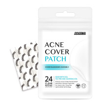 AVARELLE Acne Cover Patch Original Hydrocolloid Tea Tree Calendula Oil CICA. Certified Vegan & Cruelty-Free (24 PATCHES)