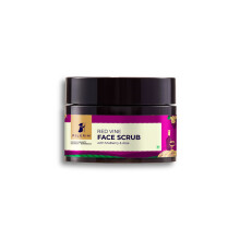 Pilgrim Red Vine Face Scrub | Delikatnie zluszcza martwa skre z Mulberry & Aloes | Unclogs pory usuwa brud i nadmiar oleju | Udoskonalamy tekstu