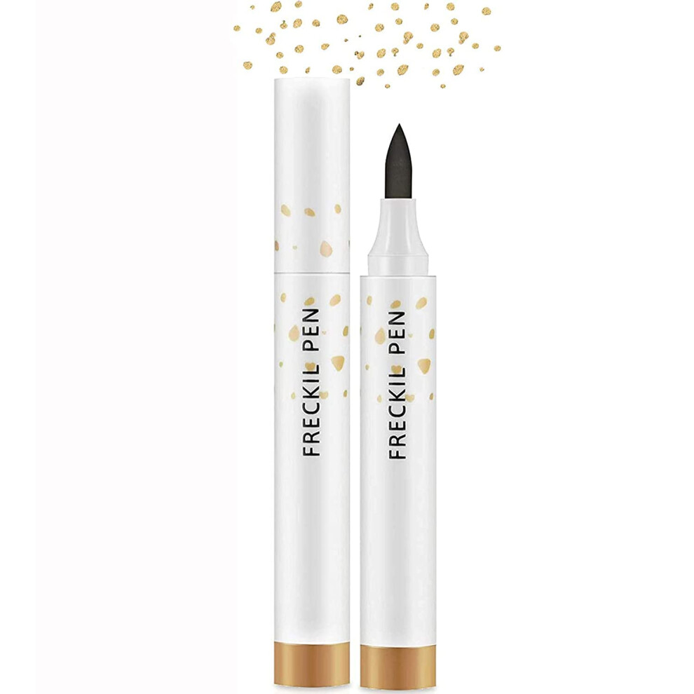 Maepeor Light/Brown Freckle Pen Natural Freckle Pen Longlasting Waterproof Dot Spot Pen Create Natural Sunkissed Skin ( Brown)