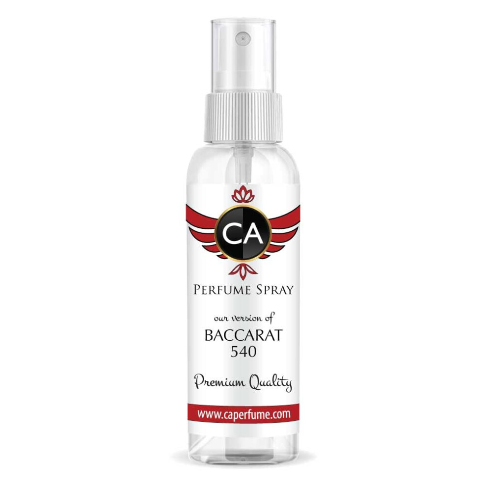 Ca Perfume Impression Of Maison Francis K. Baccarat 540 For Men Replica Version Fragrance Dupes Concentrated Long Lasting Eau De Parfum Spray Refillab