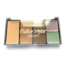 Broadway Colors (1) Contour Artist Cream - Cream Contour Kit - BCK01 Light/Medium - Net Wt. 0.098 oz. x 3 Contour Creams - 0.052 oz. x 2 Color Collect
