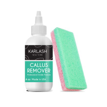 Professionelles Fußhornhautentferner-Gel und Bimsstein-Set für schnelle Hornhautentfernung