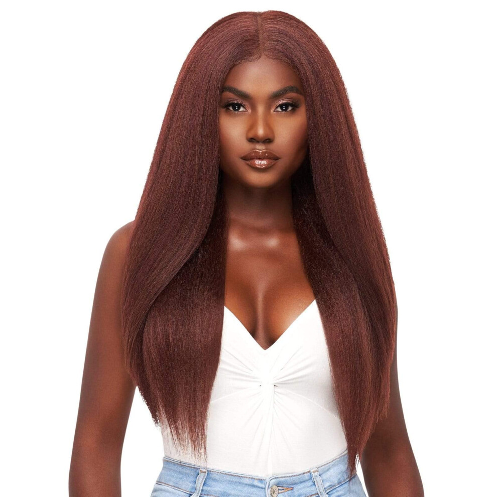 Outre Perfect Hair Line Synthetic 13X6 Faux Scalp Lace Front Wig - Katya (Dr4/Crmch)