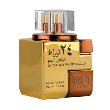 Lattafa 24 karat rent guld Eau De Parfum Spray fr unisex 3,4 ounce