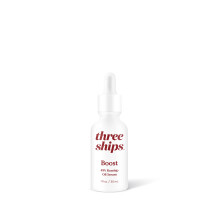 Three Ships Boost Rozenbottelolie Serum - Vegan Gezichtsserum voor Gladde, Gehydrateerde Huid