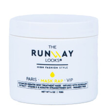 The Runway Looks Mask Rap Advanced Keratin Treatment Maska na vlasy Hloubkov viva pro vlasy s rozmarnem a vitamnem E Bez parabenu (4 oz)