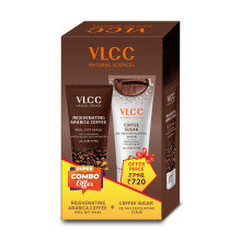VLCC Coffee Scrub & Peel-Off Mask Combo 2 Pieces