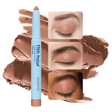 ALLEYOOP 11th Hour Cream Eye Shadow Sticks - Coffee Break (mat) - Bekroonde oogschaduwstick - Veeg- en kreukbestendig gedurende meer dan 11 uur - Een