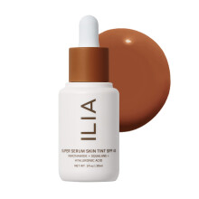 ILIA - Super Serum Skin Tint SPF 40 | Non-Comedogenic Vegan LIghtweight to Help Against Blue Light + Pollution while Hydrating Smoothing + Refin