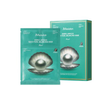 JMsolution Marine Luminous Pearl Mask -3STEP Intensive Care- Koreanische Hautpflege-Gesichtsmaske - 10 Blatt für alle Hauttypen (Black Pearl)