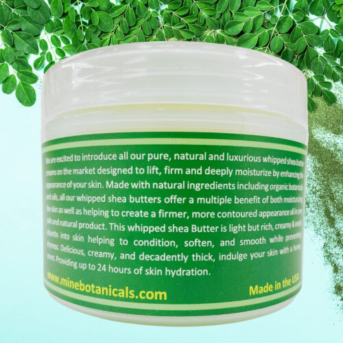 Mine Botanicals Moringa e semi nero Burro di karit 2