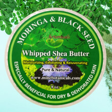 Moje botaniczne Moringa i czarne nasiona bita maslo shea