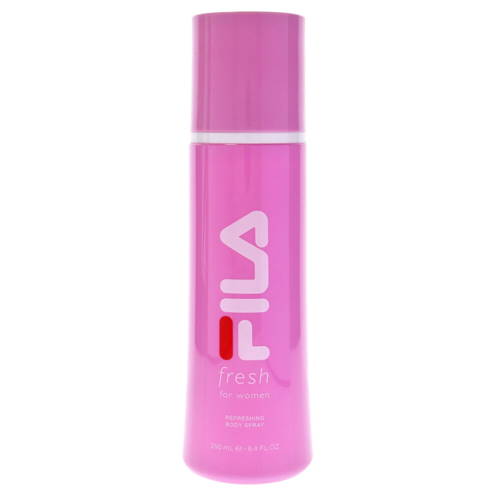 Fila Fresh for Women - Intense  Refreshing Designer Body Spray Fragrance - Infused With Notes Of Lemon  Strawberry  And Rose - Intense  Long Lasting S