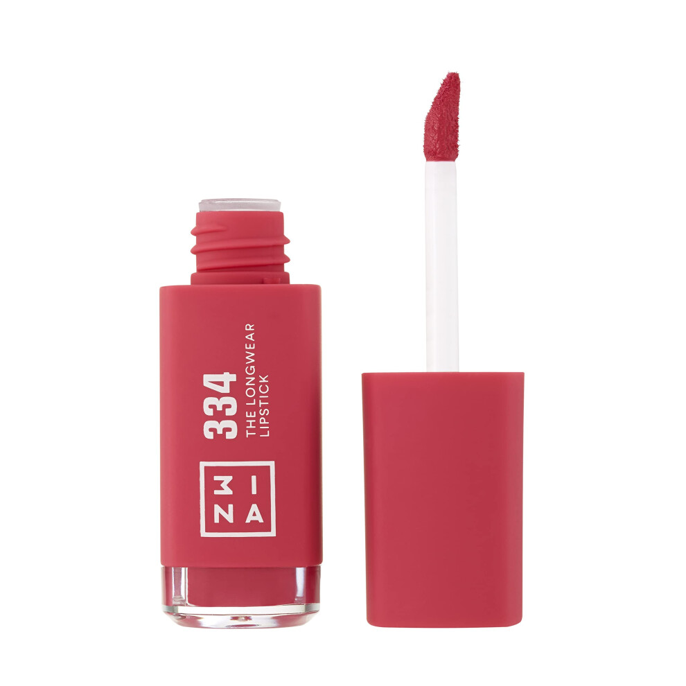 3Ina The Longwear Lipstick 334 - Naturally Hydrating Fast Drying - Shades That Stay All Day And Suit Every Skin Tone - Cruelty Free Paraben Free Ve