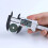 (black and white 2) Plastic Vernier Caliper Digital Display 7