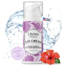 Lilyana Naturals, Augencreme, Hagebutte & Hibiskus, 1 oz (30 g)