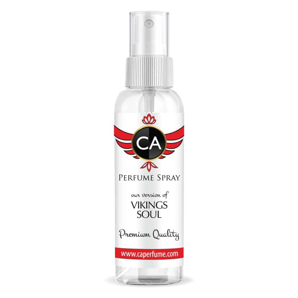 Ca Parfume Ca Perfume Impression Of Vikings Soul For Men Replica Version Fragrance Dupes Concentrated Long Lasting Eau De Parfum Spray Refillable Atomizer Bottle