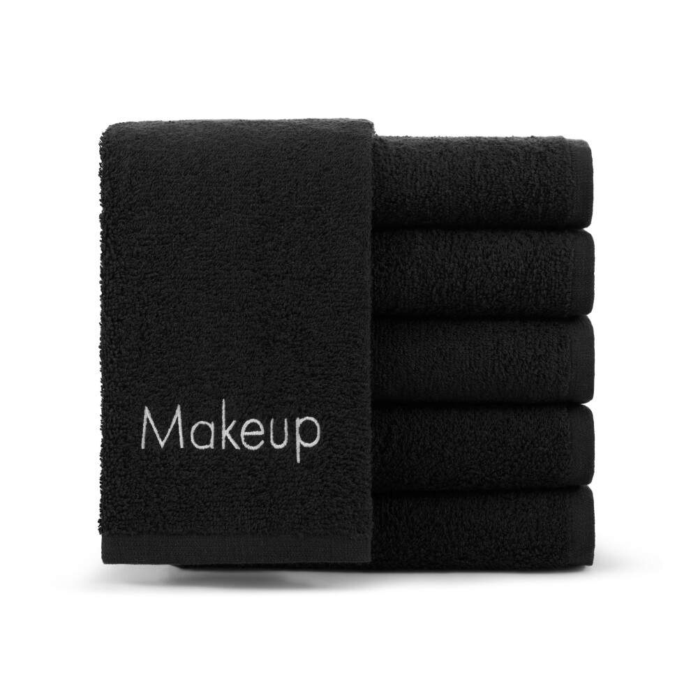 Serviettes de maquillage Arkwright - Lot de 6 - Coton doux et d   licat Petit gant de toilette pour salle d'eau Essentiels de salle de bain d   corat