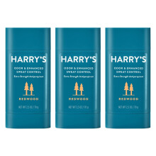 Harry's Extra-Strength Antiperspirant - Odor & Enhanced Sweat Control Antiperspirant for Men - Redwood 1 Count (Pack of 3)