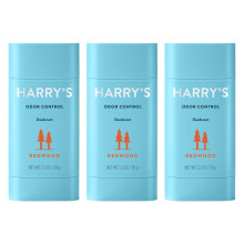 Harry's Herendeodorant - Geurbestrijdingsdeodorant - Aluminiumvrij - Redwood (3 stuks)