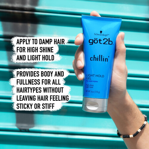 Schwarzkopf Got2B Chillin Gel Light Hold 6 Ounce (Pak van 6) 1