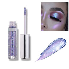 Glitzer-Lidschatten-Set fur die Augen, flussig, schimmernd, funkelnd, leuchtend, helle Farben, Stiftstift, glanzend, langanhaltend, wasserfest, g