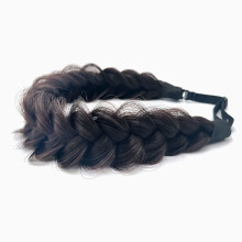 TOECWEGR Finta Fascia per Capelli Intrecciata Classica Larga Accessorio da Bellezza
