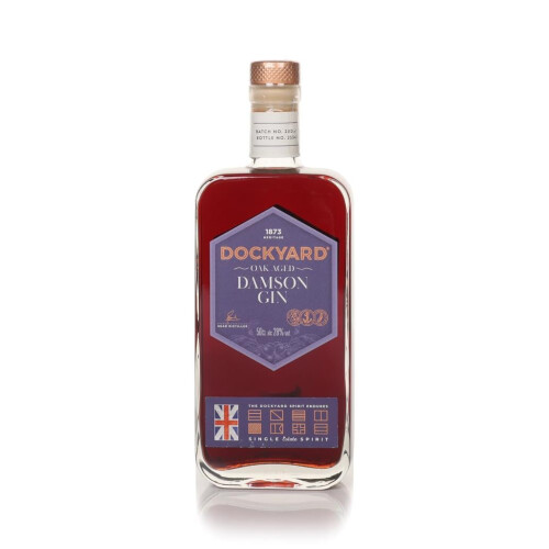 Copper Rivet Dockyard Oak Aged Damson Gin 50cl 28%