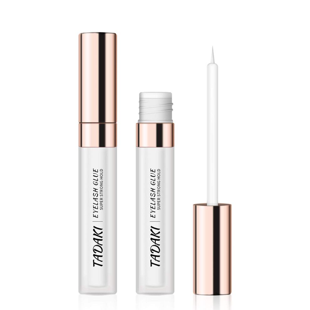 Tadaki Eyelashes Adhesive With Waterproof Holdclearlatex-Free Professional Hypoallergenic Glue For Sensitive Eye Suitable For False Lash Mink Lash